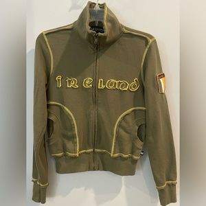 Self Esteem Women’s size small IRELAND zip up jacket.